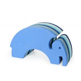 Bobles Tumbling Elephant - Multi Blue