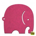 Happy Figures - Elephant 20"x20"