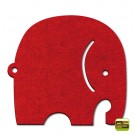 BuzziSpace Elephant Red