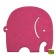 BuzziSpace Elephant Pink