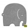 BuzziSpace Elephant Grey