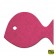 BuzziSpace Fish Pink