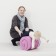 Bobles Tumbling Worm Chair - Multi Pink